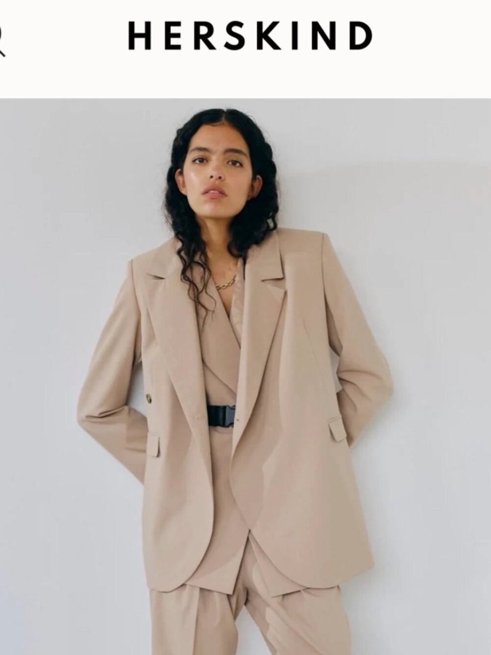 BIRGITTE HERSKIND Verner Blazer, oversized, Sz 32. - Picture 1 of 15